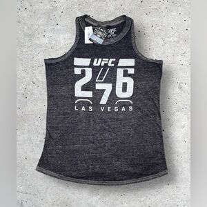 NWT UFC Women’s 276 Liquid Silver Las Vegas Tank